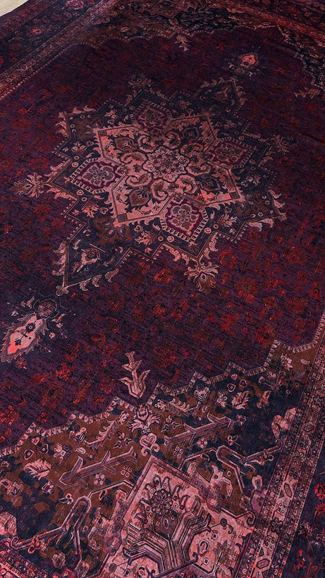 روفرشی کشدار جنس مخمل طرح کلاسیک