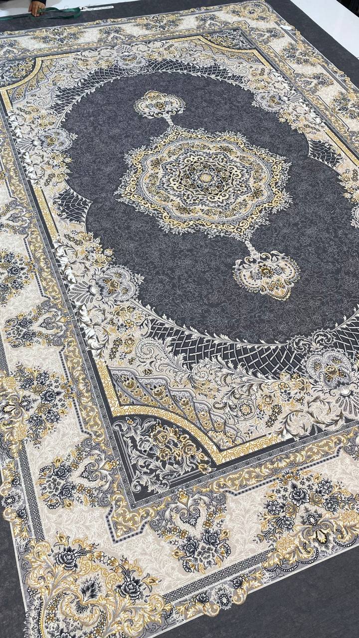 روفرشی کشدار جنس مخمل طرح پرطرفدار طوسی