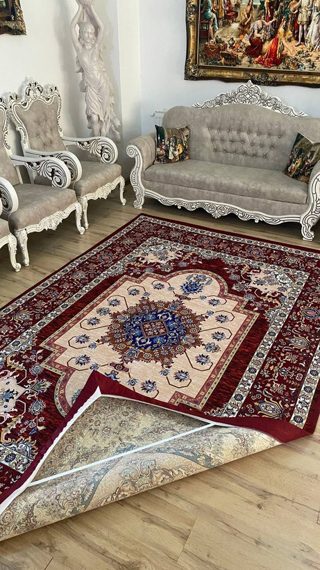 روفرشی کشدار جنس مخمل طرح لاکی