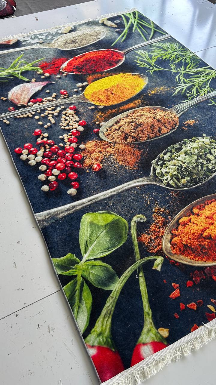 فرشینه جنس نمدهزارگرمی طرح مخصوص اشپزخونه