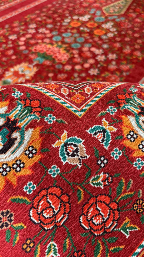 روفرشی کشدار جنس مخمل دردورنگبندی خاص