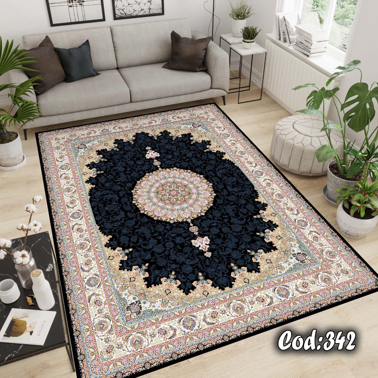 روفرشی کشدار جنس مخمل طرح کلاسیک دردورنگبندی