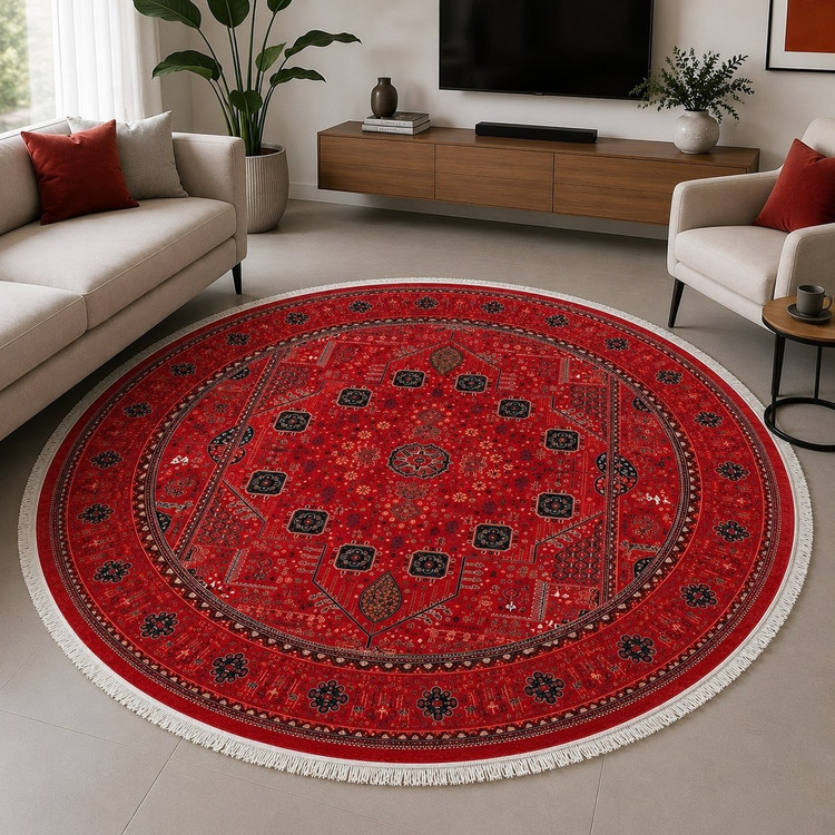 فرشینه جنس نرم ومخملی زیره استپ دار طرح اصیل