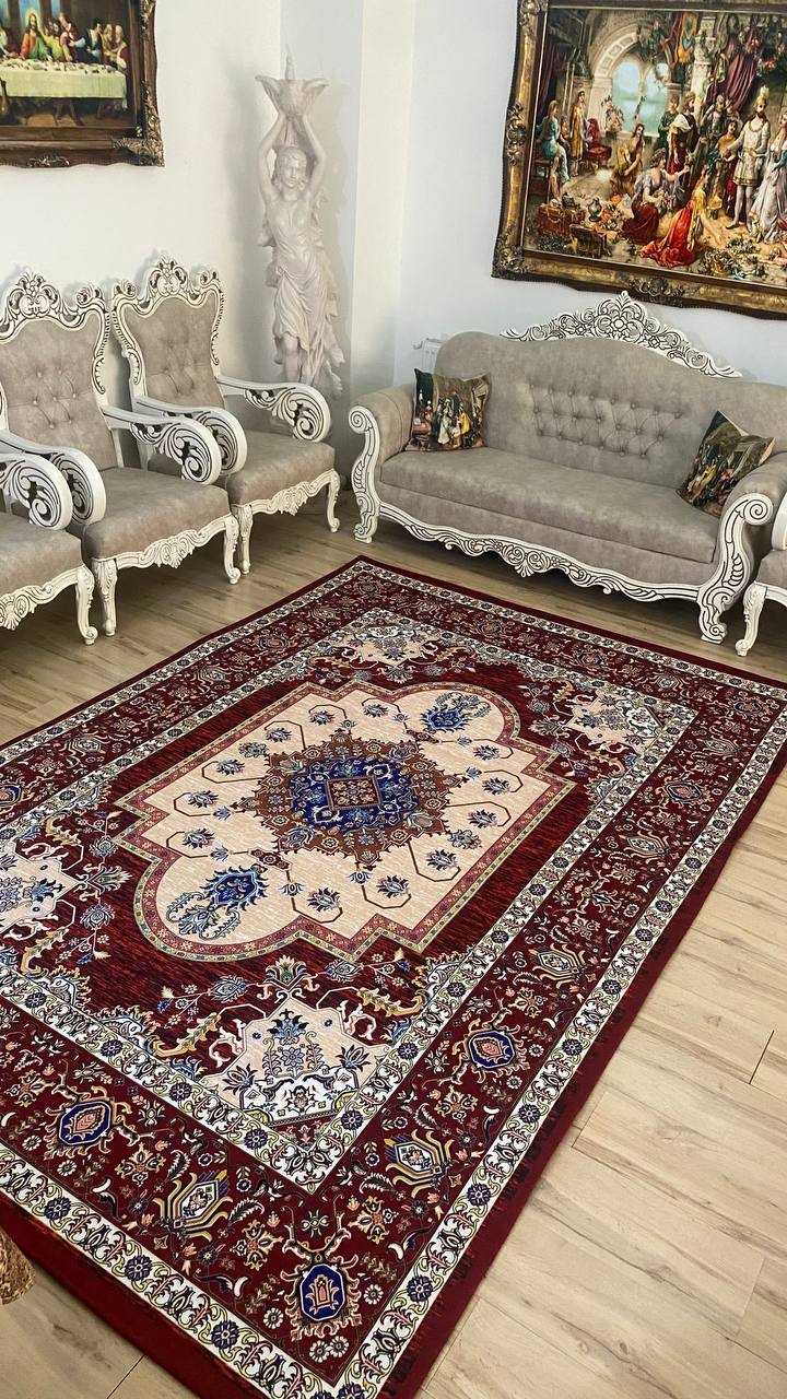 روفرشی کشدار جنس مخمل طرح لاکی